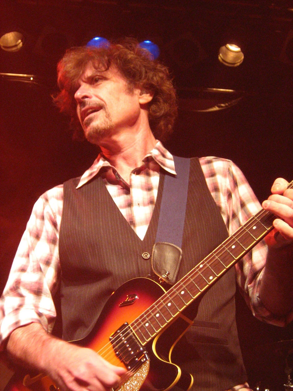 Photo of Eric Michael Bazilian American musician and songwriter (The Hooters; “One of Us”)